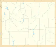 Usa Wyoming Location Map