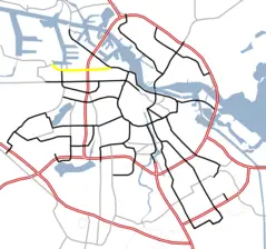 Amsterdam Outline S Roads  S102