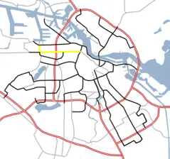 Amsterdam Outline S Roads  S103