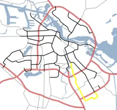 Amsterdam Outline S Roads  S111
