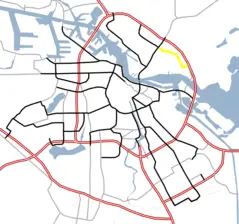 Amsterdam Outline S Roads  S115
