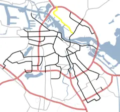 Amsterdam Outline S Roads  S118