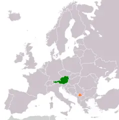 Austria Kosovo Locator 2