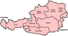 Austria States English
