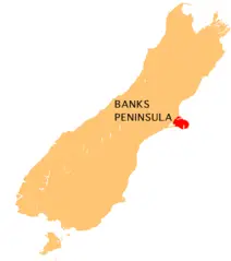 Banks Peninsula Map
