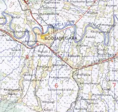 Bojonegoro Map From Us Army Map Service