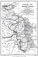 Boundary Lines of British Guiana 1896