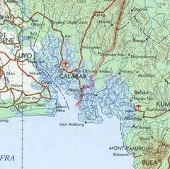 Cameroon Nigeria Border Coast