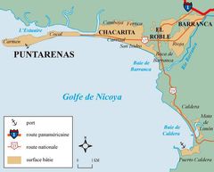Carte De Puntarenas 3