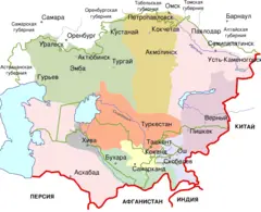 Central Asia 1900 2