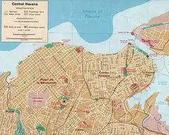 Central Havana Map
