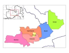 Central Zambia Districts