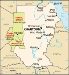Darfur Map Es