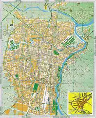 Detailed City Map of Turin (torino)