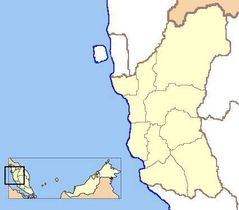 District Borders of Perak