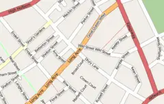 Drury Lane Map