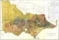 Geological Old Map of Victoria