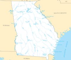 Georgia Rivers And Lakes