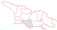 Georgia Samtskhe Javakheti Map