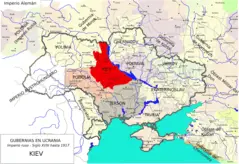 Gubernia De Kiev  Imperio Ruso