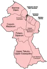 Guyana Regions English