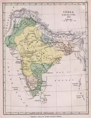 Historical Maps India In 1760