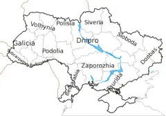 Historical Regions of Ukraine