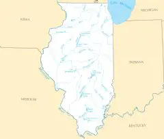 Illinois Rivers And Lakes