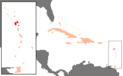 Karibik Guadeloupe Position