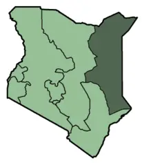 Kenya Provinces Northeastern