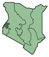 Kenya Provinces Western