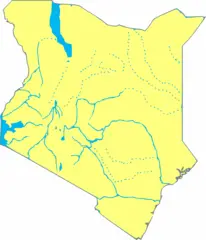 Kenya Svg Map