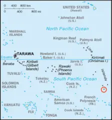 Kiribati Flint Highlighted