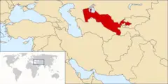 Locationuzbekistan