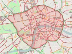 London Congestion Charge Zone 1
