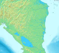 Map of Nicaragua Demis