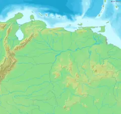 Map of Venezuela Demis