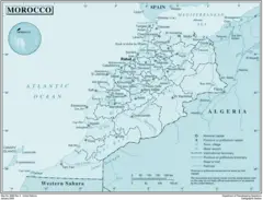 Morocco Map