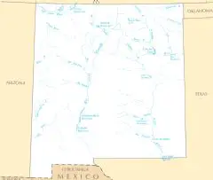 New Mexico Rivers And Lakes