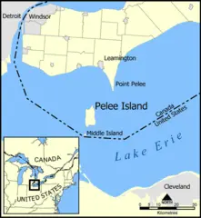 Pelee Island Map
