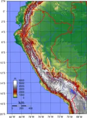 Peru Topography