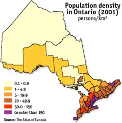 Population Density Ontario
