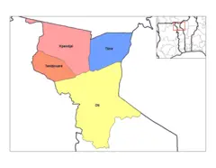 Savanes Prefectures