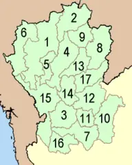 Thailand North Numbered