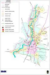 Transport Map of West Bengal