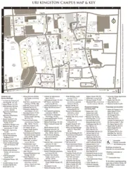 Uri Kingston Campus Map