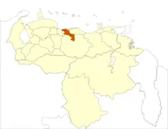Venezuela Aragua State Location