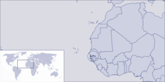 Where Is the Gambia Located