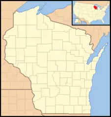 Wisconsin Locator Map With Us