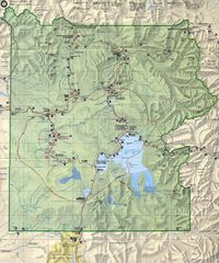 Yellowstone Map